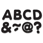 Teacher Created Resources Lettres magnétiques de 2 po, noir classique, paquet de 261-Ajoutez du style à d'autres surfaces métalliques telles que les tableaux blancs, les portes, les bureaux, les étagères et les poubelles