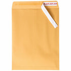 JAM Paper - Enveloppes pour catalogue à extrémité ouverte - 10 x 13 - avec fermeture pelable et scellée - kraft brun Manille - paquet de 500-Taille: 10 x 13 pouces