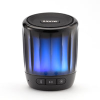 iHome - Haut-parleur Bluetooth à changement de couleur rechargeable iHome iBT810BC PLAYGLOW MINI - Noir-Diffusion audio sans fil Bluetooth Audio
