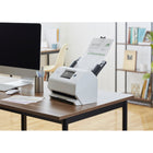 Canon - Scanner de documents de bureau imageFORMULA R50-Le logiciel CaptureOnTouch vous permet d'effectuer l'OCR et de convertir des documents papier en PDF ou JPG interrogeables, de les numériser dans des dossiers ou de les télécharger sur le cloud (Dropbox, Google Drive, OneDrive, SharePoint, etc.)