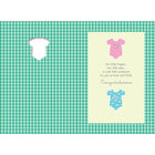 Rosedale – Cartes de souhaits et enveloppes « A Shower Of Good Wishes For You And Your Baby » 5 1/2 x 8 po, 12/paquet (15502)-Cartes de souhaits de qualité comparable à celles qu’on retrouve dans un magasin spécialisé