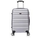 TOSCANO MAGNIFICA Grand bagage rigide de 30 po - Argent titane-Conçu en Italy