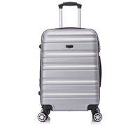 TOSCANO MAGNIFICA Grand bagage rigide de 30 po - Argent titane-Conçu en Italy