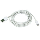 Exian – Câble épais Lightning USB, 1 m, blanc, paq./3-Utilisez-le pour une synchronisation ou une charge efficace