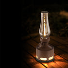 TuBICen - Old Days Lampe de table - Kaki-Kaki (Marron), ABS, Verre