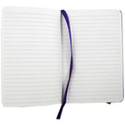 JAM Paper - Carnet ligné couv. rigide et fermeture élastique, grand, journal 5,88 x 8,5, violet prune, 2/paquet (340528857g)-5