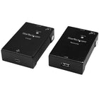 StarTech ® Trousse d'extendeur USB 2.0 via Cat5 ou Cat6 à 1 port, 50 m (165 pi) (USB2001EXTV)-Placez votre appareil USB exactement où vous en avez besoin (dans un rayon maximal de 50 m), grâce à cet extendeur USB vers Ethernet économique