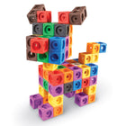 Learning Resources - Mathlink® Cube Big Builders (200 Cubes + Guide de construction)-Fonctionne avec tous les cubes MathLink® existants.