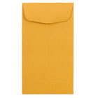 JAM Paper Enveloppes à monnaie kraft nº 6, 3,37 x 6 po, 1000/boîte-Matériau : Kraft