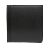 Designer Ashlin  Reliure Leopoldo Executive Elegant 3 pouces 3 anneaux  Cuir de vachette Napa  Noir-Poches de cartes individuelles - 4