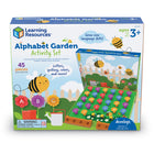 Learning Resources - Ensemble d'activités Alphabet Garden-Aventures de jardin : Coulé dans cinq couleurs amusantes et rejoint par quatre amis de l'abeille, les fleurs de l'alphabet préscolaire sont également prêtes pour des aventures imaginatives dans le monde du jardin des deux mensons recto-verso du set de jeu.