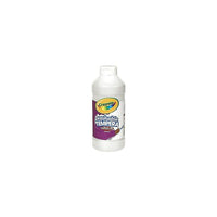 Crayola - Peinture tempéra Artista II non toxique de 16 oz, blanc (BIN311553)-La peinture tempéra vive se mélange facilement et est idéale pour enseigner la théorie des couleurs