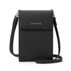 Champs - Sac à bandoulière pour smartphone à blocage RFID-Matériel: faux cuir