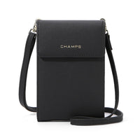Champs - Sac à bandoulière pour smartphone à blocage RFID-Matériel: faux cuir