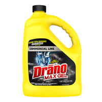 Drano - Max Gel 3.8L debouche-tuyaux-Pour une utilisation dans toutes les zones de votre etablissement où vous rencontrez des sabots de drain robustes tels que les cuisines et les toilettes.