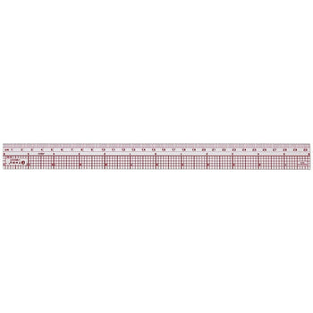 C-THRU 10ths Bevelled Ruler, 30cm/12”, 12 Pack | bureauengros.com