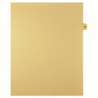 Markmaker - 25 tabs/PQT,5 PQT/Boite, Intercalaires imprimes Legal, Chamois, 1/15th coupe| format lettre, sans trous, Numero 184-Intercalaires imprimes Legal