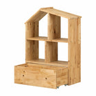 South Shore - Sweedi Bibliotheque avec bac de rangement Bois naturel-Bibliotheque avec bac de rangement Bois naturel