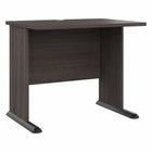 Bush Business Furniture - Petit bureau d'ordinateur 36 po l Studio A - gris orage-Le petit bureau d'ordinateur 36 po L x 27 po P x 30 po H offre un design de qualite commerciale avec un style contemporain qui convient parfaitement au divertissement et au travail