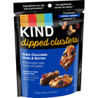 KIND - Dipped Clusters Chocolat noir noix et baies - 113g-Projet non OGM vérifié