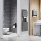 Distributrice de papier hygiénique à rouleau unique de grande capacité Scott Pro (44518) - Blanche-Dimensions: 12,75 L x 11,25 L x 6,31 H po
