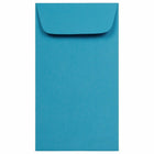 JAM Paper Enveloppes Colourées #6 Coin Commerciales - 3,375" x 6" - Bleu recyclé - Paquet de 50-Couleur : Bleue