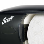 Scott - Rouleau de papier hygiénique standard grande capacité Scott Pro - avec design rehaussé - 2 épaisseurs - blanc - paquet de 36-Avec design rehaussé