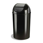 Umbra ââ‚¬â€œ Poubelle GRAND, très brillante, noir-Avec ses courbes harmonieuses et son allure contemporaine, la poubelle GRAND permet dâ€™ajouter du style à lâ€™un des articles ménagers les plus fonctionnels