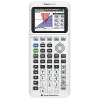Texas Instruments - Calculatrice graphique TI-84 Plus CE, édition standard, blanc-Écran couleur vif rétroéclairé