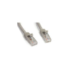 StarTech  Câble de raccordement antiaccrochage N6PATCH25GR de catégorie 6, 25 pi, gris-Doté d’un connecteur mâle RJ-45 aux deux extrémités pour faciliter la connectivité