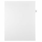 Mark Maker – Onglets séparateurs juridiques blancs, 1/15 onglets, format lettre, sans trous, numéro 124, 25/paquet-Onglets séparateurs blancs, 1/15 onglets
