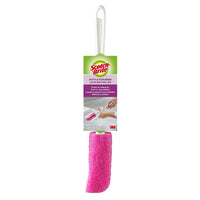 Laveur de bouteilles Scotch-Brite, 507-NETTOIE CE QUE LES BROSSES À POILS MANQUENT - Le récureur unique et mince se glisse dans la plupart des bouteilles, éliminant les résidus collés du café, des smoothies et d'autres boissons - nettoyant ce que les poils manquent souvent *