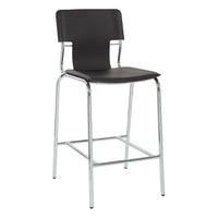 Tabouret compto Dorado, vinyle, base chrome, 26po-1