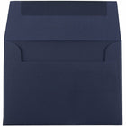 JAM Paper Enveloppes format livret avec fermeture gommée, 3 5/8 x 5 1/8 po, bleu marine, 1000/paquet-Taille : A1 (3 5/8 x 5 1/8 po)