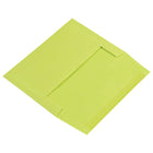 JAM Paper Enveloppes à fermeture gommée Brite Hue, format livret, 5 1/4 x 7 1/4 po, vert lime éclatant, paq./100-Ouverture : latérale