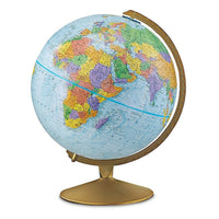 Replogle Globe® – Globe en relief politique Explorer pour salle de classe-Les couleurs remarquables invitent les élèves de tout âge à explorer le monde