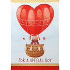 Rosedale Gold - Cartes de souhaits/Enveloppes - Joyeuse St-Valentin Enfant garçon - 5-1/2 po x 8 po - paquet de 6-Imprimées sur un papier de qualité non couché