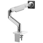 Bras de moniteur Humanscale M8.1-Avec des fonctionnalités innovantes telles que son mécanisme de compensation et ses roulements de précision autolubrifiants, le M8.1 permet aux utilisateurs d'ajuster sans effort leur (s) moniteur (s) à leur position ergonomique optimale tout en offrant une gestion des câbles de haut en bas.