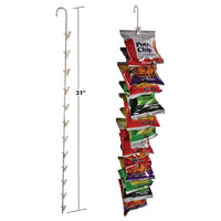 Azar Displays – Tiges d’accrochage, 10/paquet (800300)-Métal couleur amande