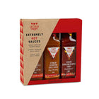 Cottage Delight - Flamin' Coffret Cadeau Sauces Piquantes-Comprend : sauce Kickin' Carolina Reaper (100 ml) ; Sauce au piment Stingin' Scorpion (100 ml) et Sauce au piment Flamin' Naga (100 ml)