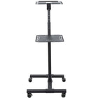 StarTech.com - Table Vidéoprojecteur et PC Portable - Chariot Présentation Mobile-PLATEAU INFÉRIEUR : le plateau ventilé permet de garder les appareils au frais ; sa surface est de 36,3 cm x 30 cm et sa hauteur est de 68,5 cm