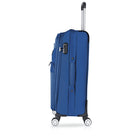 TUCCI Italy - MENORI Valise à roulettes 20 po - Bleu Marine-Intérieur de luxe