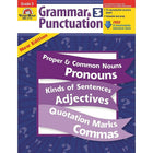 Evan-Moor Livre de référence pour les enseignants de grammaire et de ponctuation, 3e année-Chaque livre comprend : 25 tableaux de règles suivis de trois fiches d'activités pour pratiquer la règle, et un CD-ROM double plate-forme