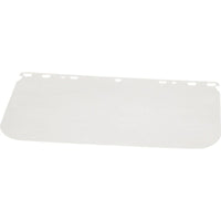 SCN Industrial - Visière Matrix Ii, Polycarbonate, Teinte Transparent, Conformité Csa Z94.3, paquet de 12-Hauteur 7-1/2po