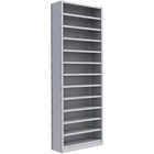 Metalware – Étagère enclenchable RK419, 13 tablettes, 36 x 12 x 100 po, gris pâle-Système de tablettes ajustables offrant un espace de rangement solide, mais économique qui convient à vos besoins