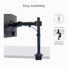 Bras pour un ecran Basic Tech (8057601)-Conforme aux normes de fixation VESA