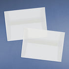 JAM Paper Enveloppes translucides A7, ton clair, 50/paquet-Poids du papier : 28 lb