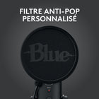 Logitech Blue Yeti Game Streaming Kit-Modulation vocale avancée - De Electrobeast à un écureuil sous hélium, vous pouvez modifier et transformer votre voix pour divertir le public de votre stream