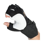 IMPACTO® 475-31 X-GR Paire Gant Antichocs avec Support de poignet élastique, demi-doigts, coussinet gel paume/doigts/pouce-1