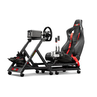 Next Level Racing GT Track Cockpit-Le GTtrack permet de supporter des roues à entraînement direct et des pédales professionnelles et est compatible avec toutes les roues et pédales principales, y compris Thrustmaster